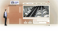Desktop Screenshot of mizanasansor.com